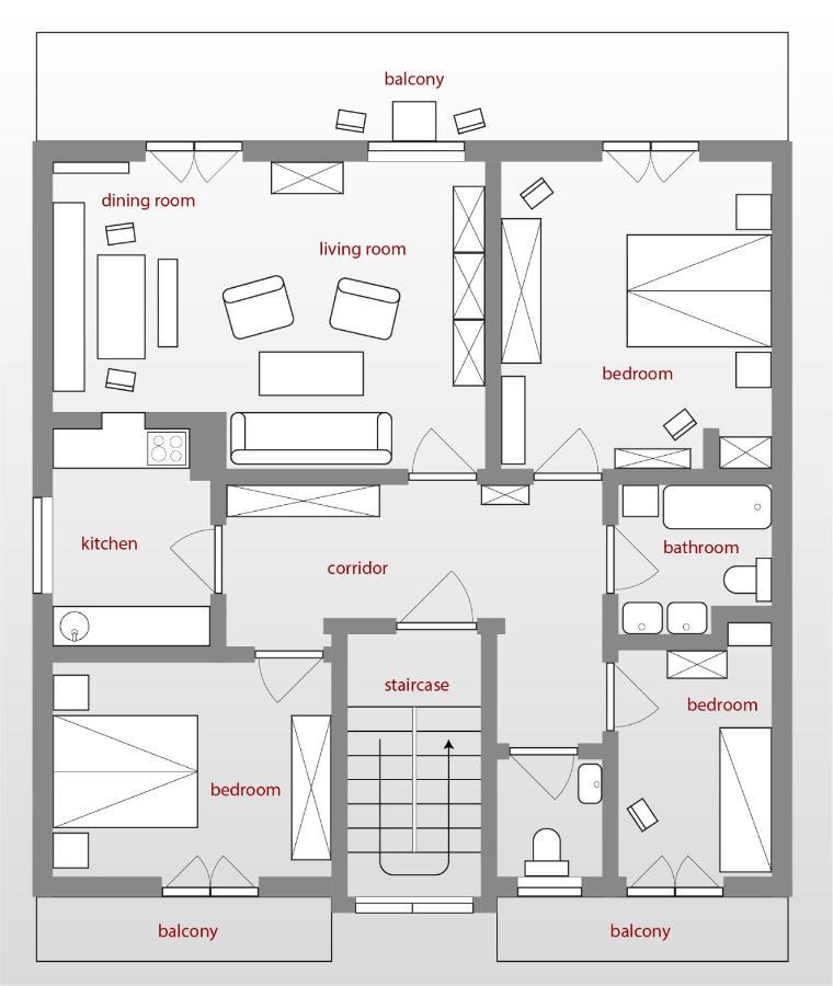 Apartments Franc Bled Ngoại thất bức ảnh